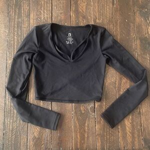 X-Small Buffbunny long sleeve cropped shirt
